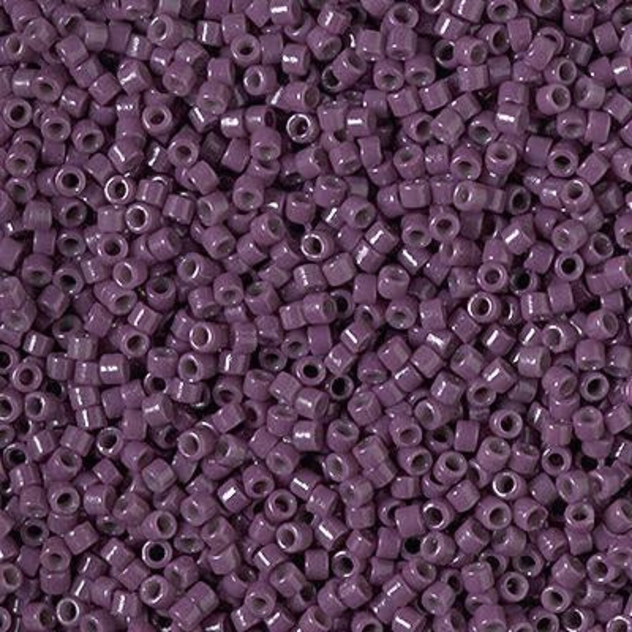 Miyuki Delica Bead 11/0, DB2360, Duracoat Opaque Dyed Grape, 5 grams